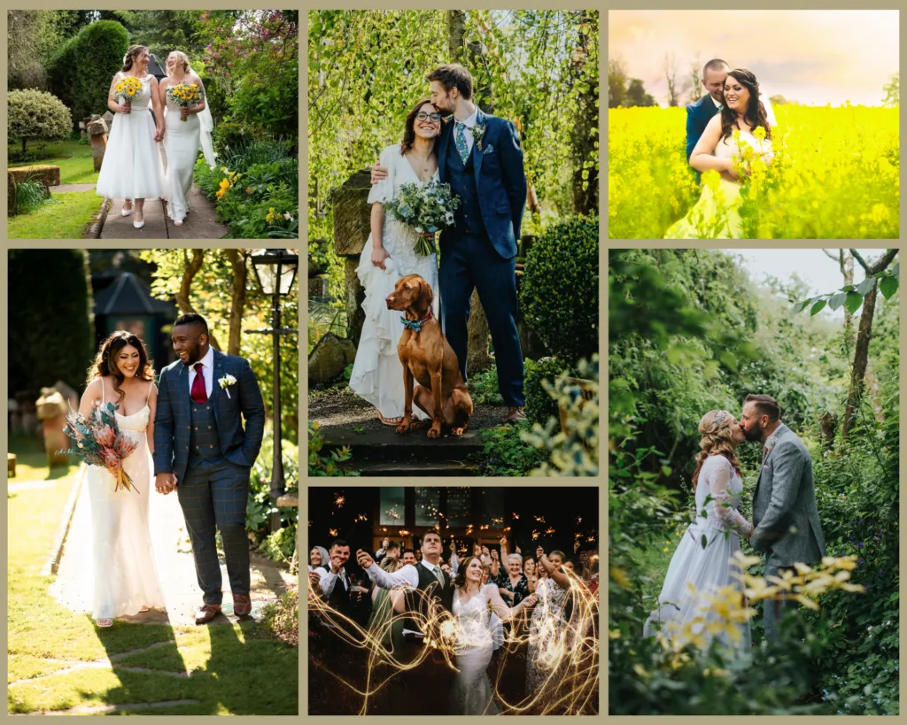 Spring Weddings Collage Winter We